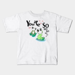 Frogs in Love Kids T-Shirt